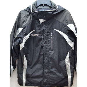 Free Country FCXTREME Extreme Performance Series Black Gray Jacket Large